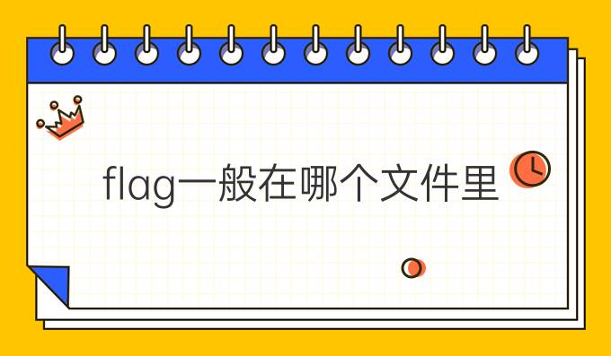 flag一般在哪个文件里