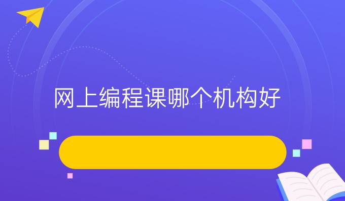 网上编程课哪个机构好