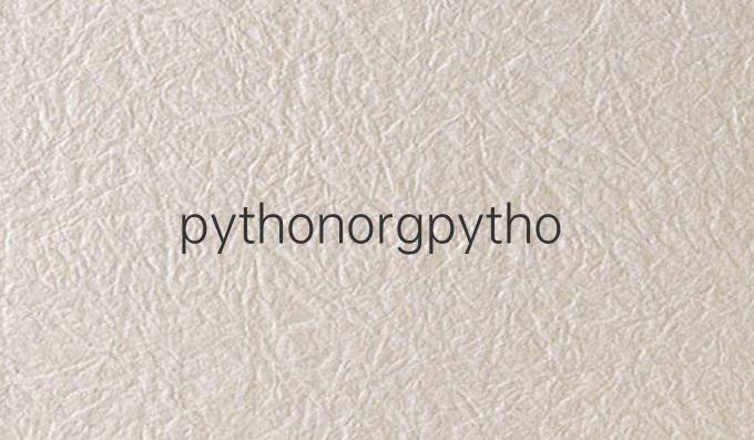 python.orgpython