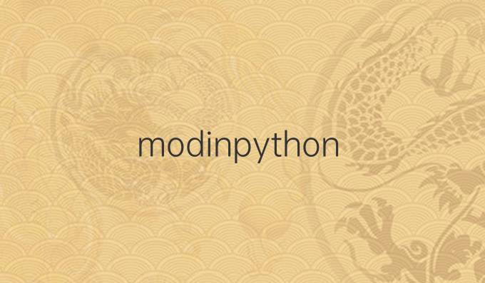 modinpython