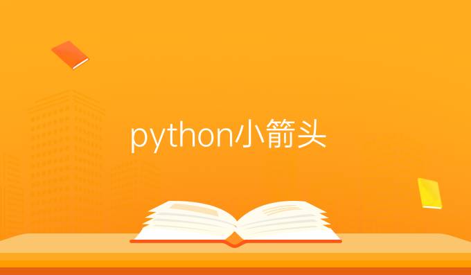 python小箭头