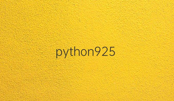 python925