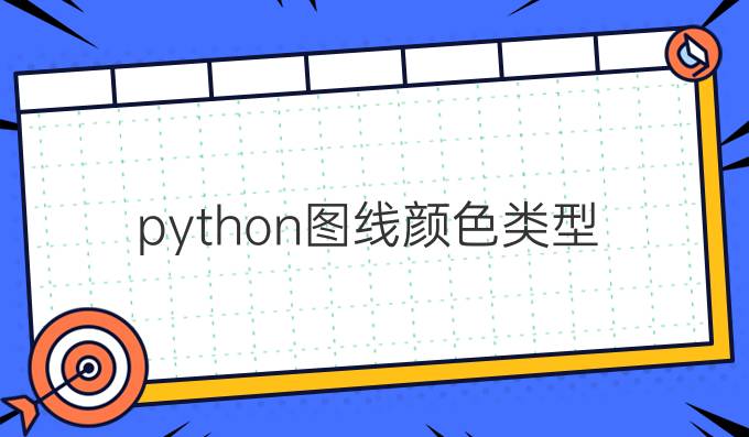 python图线颜色类型