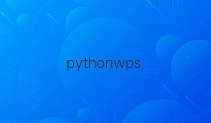 python-wps
