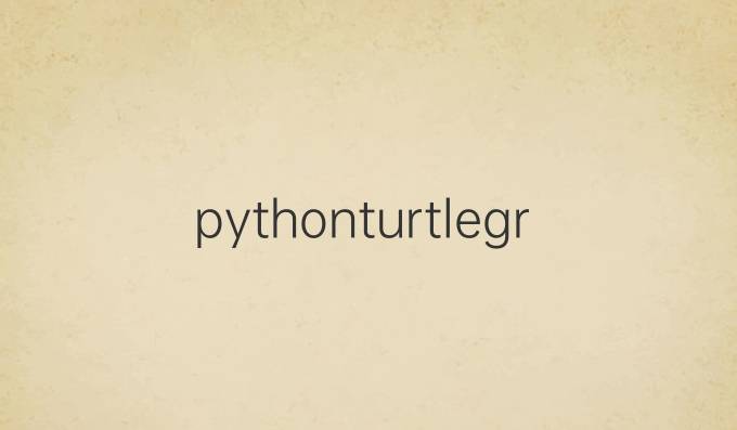 python turtle graphics