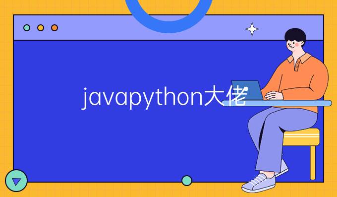 java python大佬