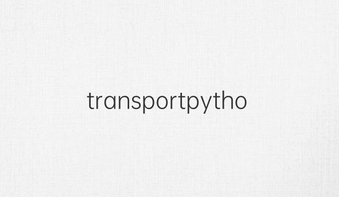 transport python