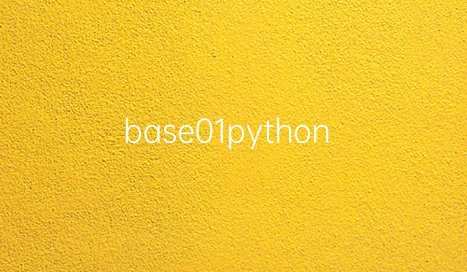 base 01python