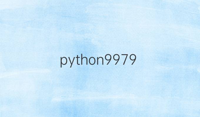 python9979