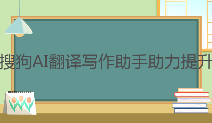 搜狗ai翻译写作助手:搜狗AI翻译写作助手助力提升雅思成绩的最佳选择
